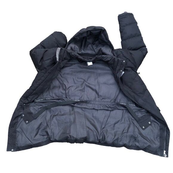 RARE 2012 The North Face Parka Jacket 800 Black Medium - Picture 4 of 16